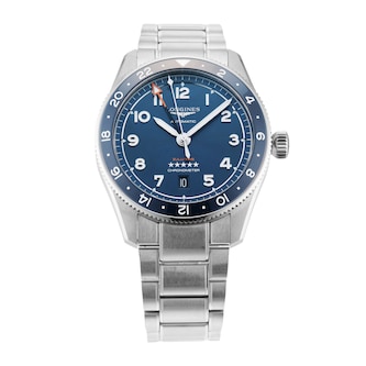 Pre-Owned Longines Pre-Owned Longines Spirit Zulu Time 42mm Stainless Steel  L38124936