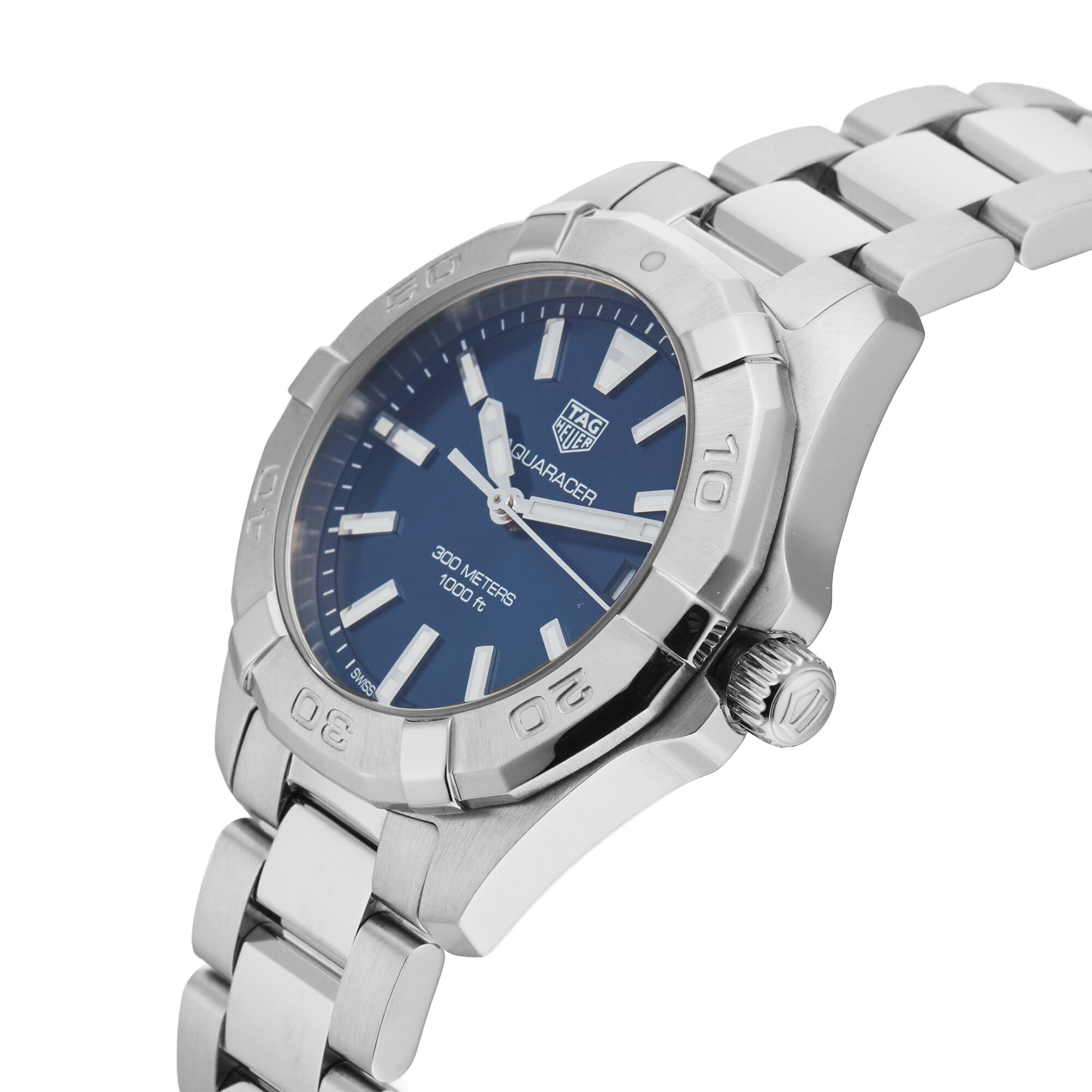 Pre-Owned TAG Heuer Aquaracer 32mm Stainless Steel Pre-Owned TAG Heuer Aquaracer 32mm Stainless Steel