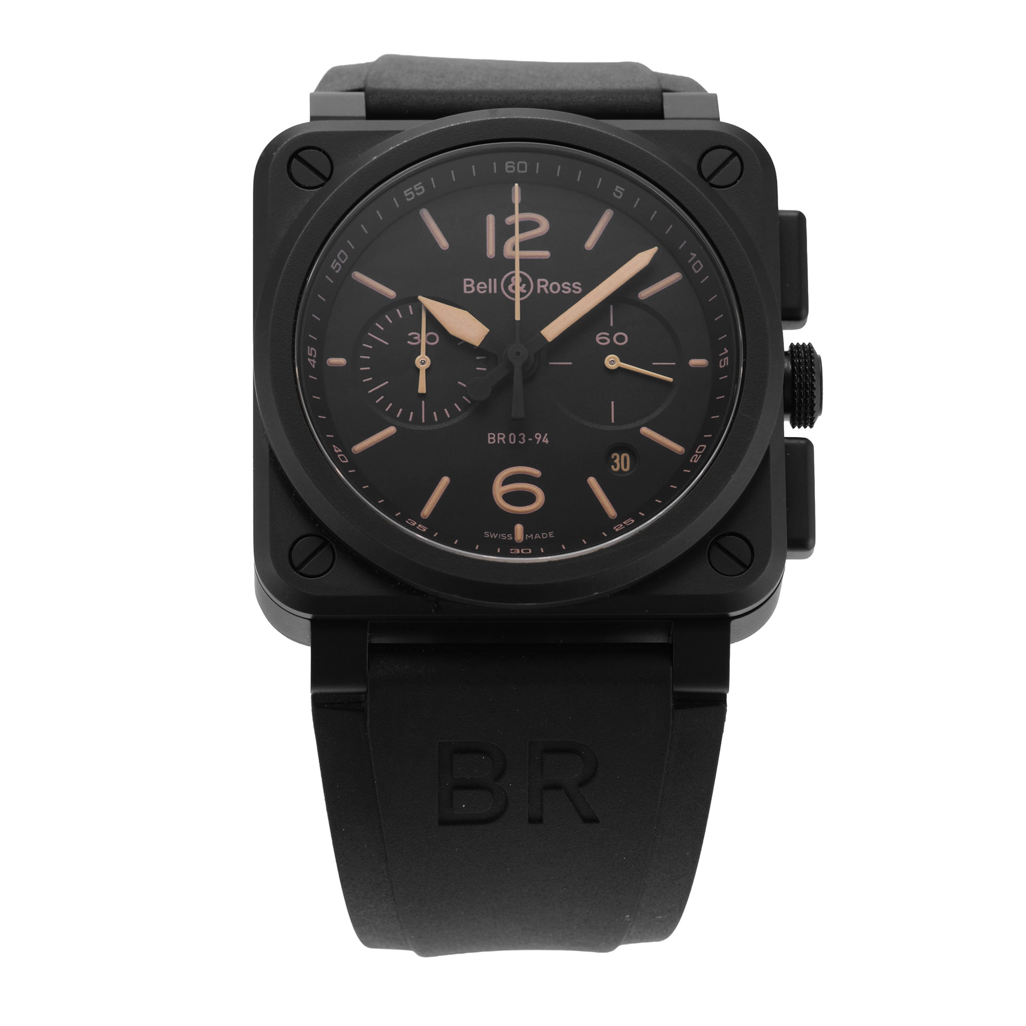 Pre-Owned Bell and Ross Heritage 42mm Ceramic Pre-Owned Bell and Ross Heritage 42mm Ceramic