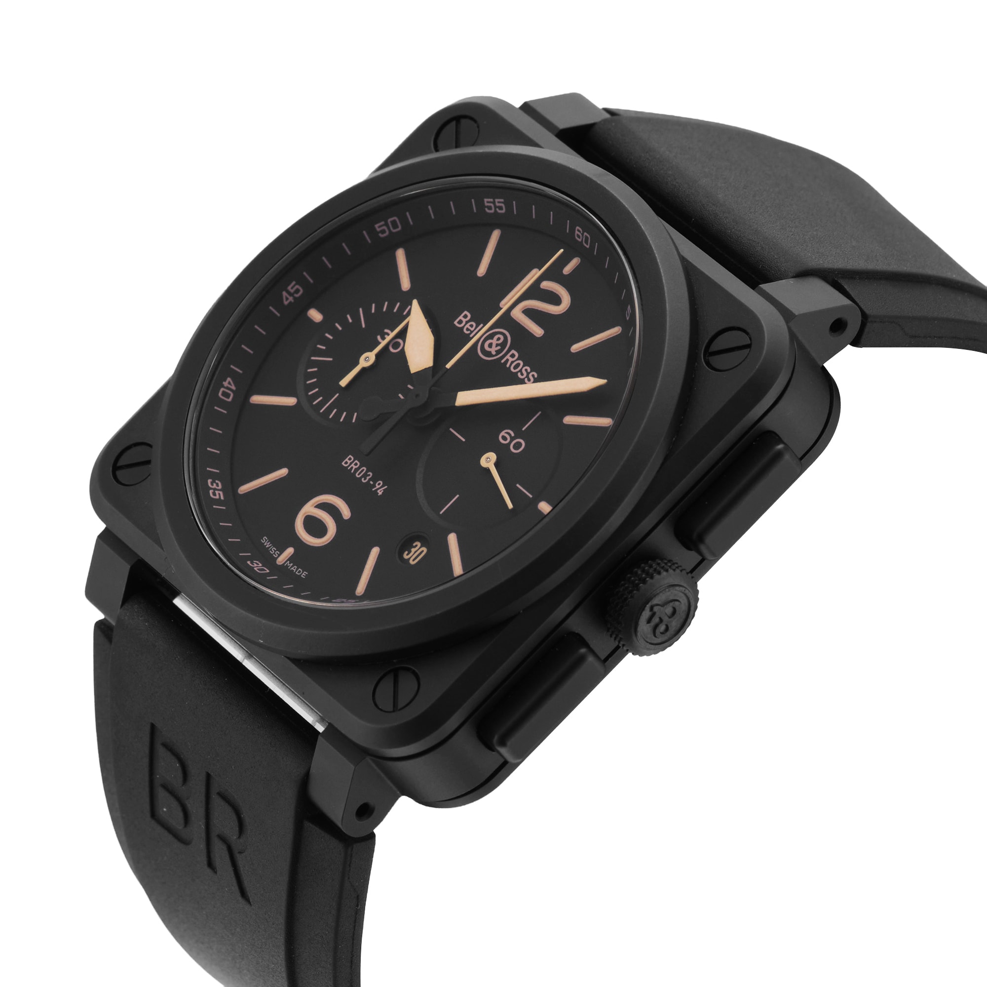Pre-Owned Bell and Ross Heritage 42mm Ceramic Pre-Owned Bell and Ross Heritage 42mm Ceramic