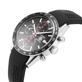 Pre-Owned TAG Heuer Pre-Owned TAG Heuer Carrera 41mm Stainless Steel CV2014-2 Pre-Owned TAG Heuer Pre-Owned TAG Heuer Carrera 41mm Stainless Steel CV2014-2