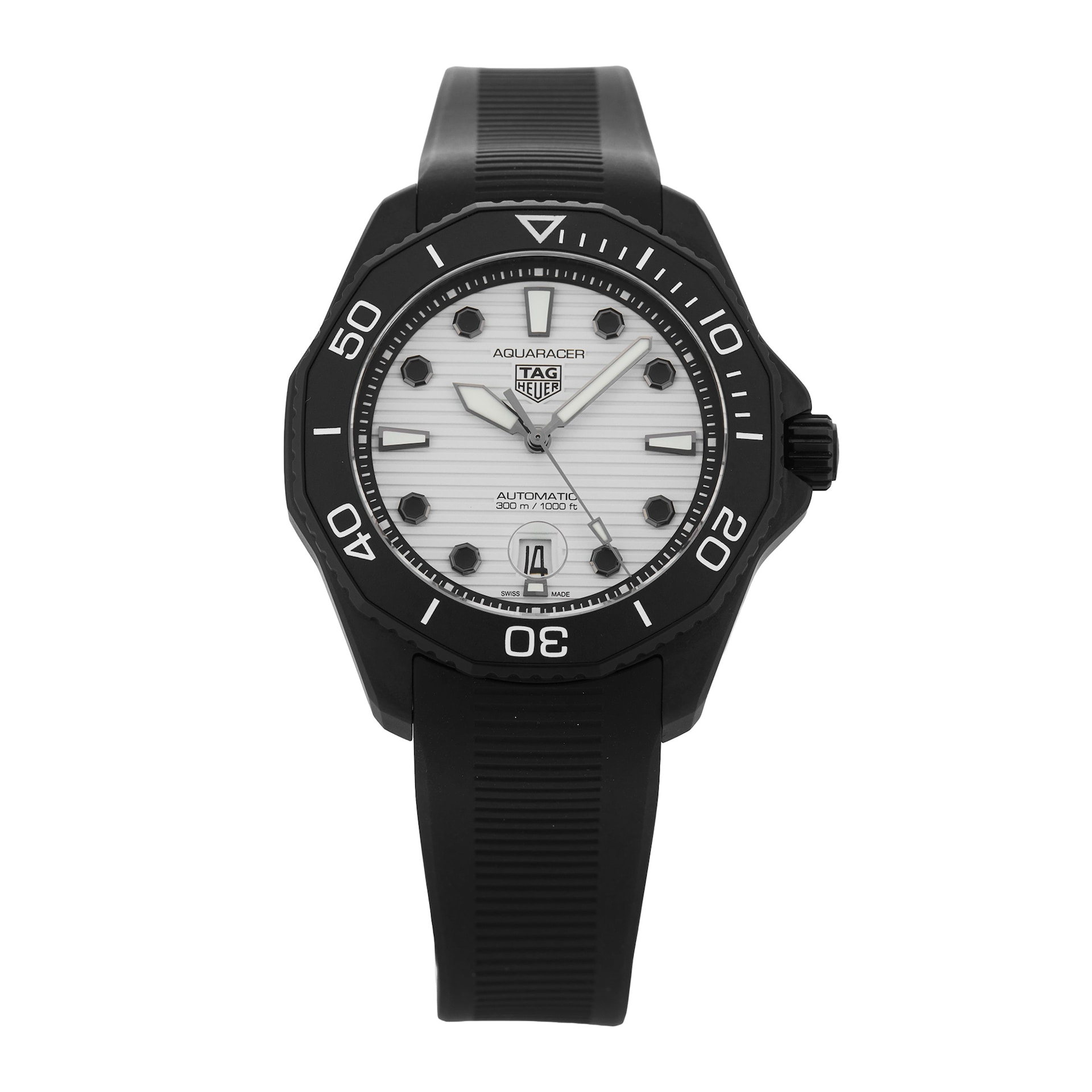 Pre-Owned TAG Heuer Aquaracer Professional 300 Date 43mm Stainless Steel WBP201D.FT6197