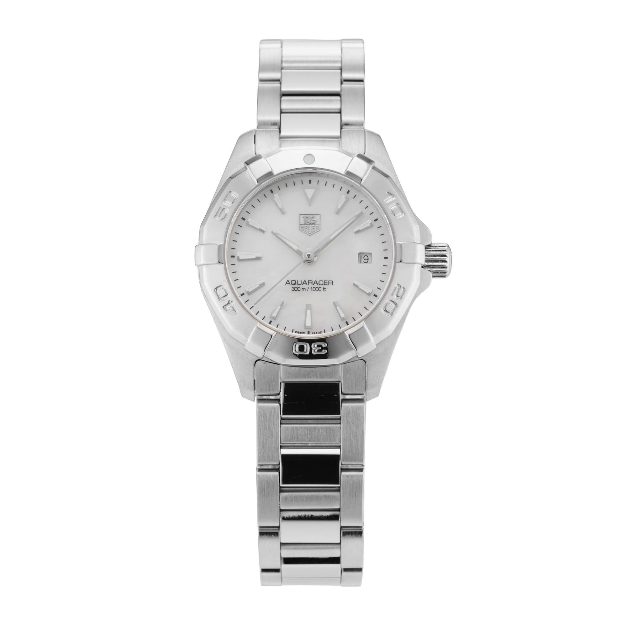 Pre-Owned TAG Heuer Aquaracer Quartz 27mm Stainless Steel Pre-Owned TAG Heuer Aquaracer Quartz 27mm Stainless Steel