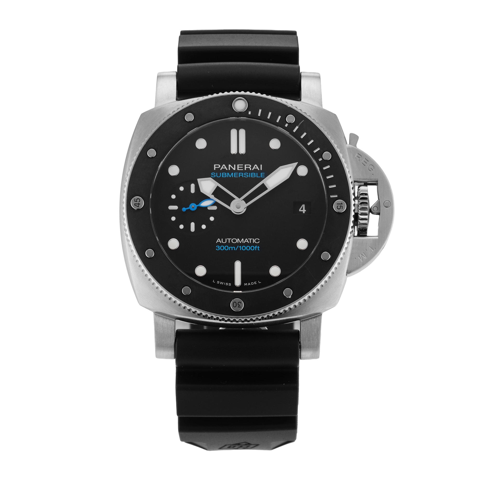 Pre-Owned Panerai Pre-Owned Panerai Submersible 42mm Stainless Steel PAM00683 Pre-Owned Panerai Pre-Owned Panerai Submersible 42mm Stainless Steel PAM00683