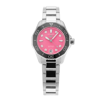 Pre-Owned TAG Heuer Pre-Owned TAG Heuer Aquaracer Professional 300 Date 36mm Stainless Steel WBP231J.BA0618 Pre-Owned TAG Heuer Pre-Owned TAG Heuer Aquaracer Professional 300 Date 36mm Stainless Steel WBP231J.BA0618