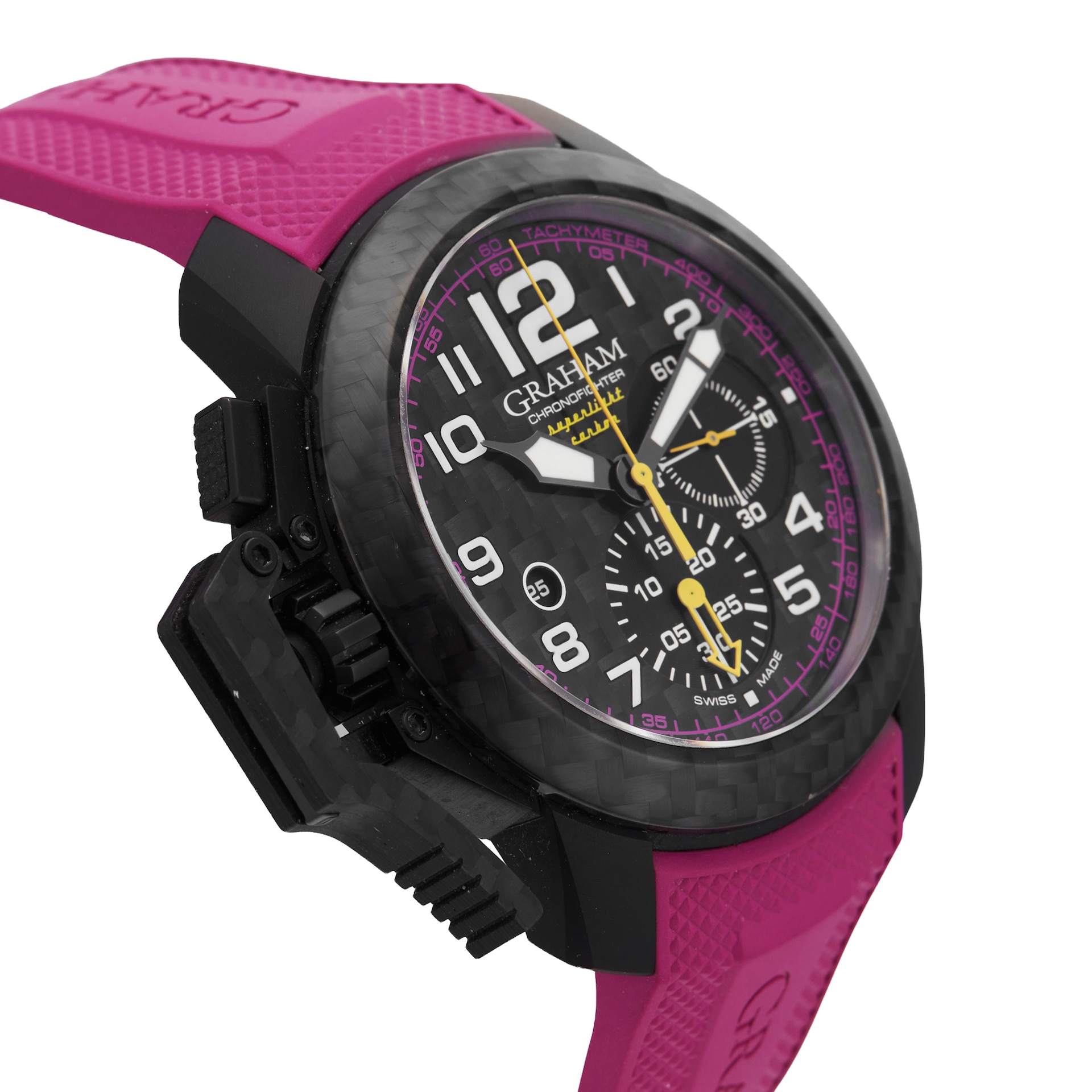 Pre-Owned Graham Chronofighter Superlight 47mm Carbon Fibre