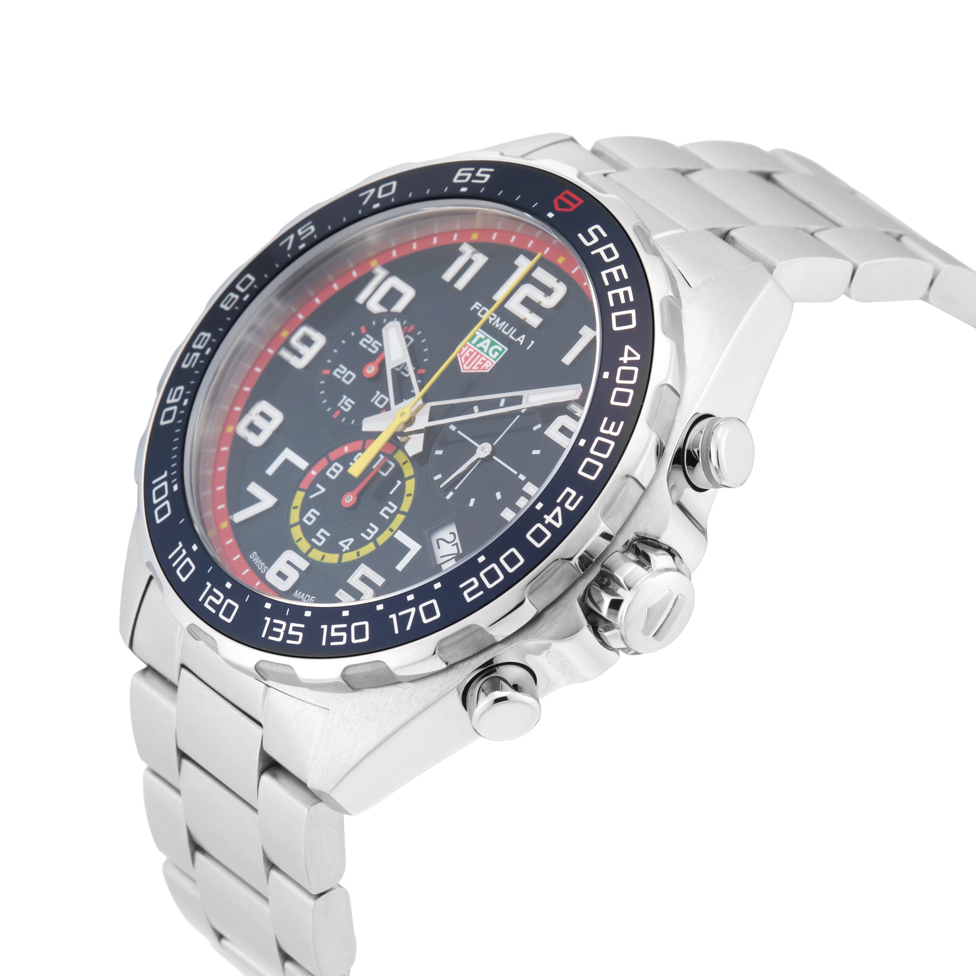 Pre-Owned TAG Heuer Formula 1 Chronograph X Red Bull Racing 43mm Stainless Steel