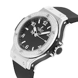 Pre-Owned Hublot Big Bang Original Steel Diamonds 38mm Stainless Steel