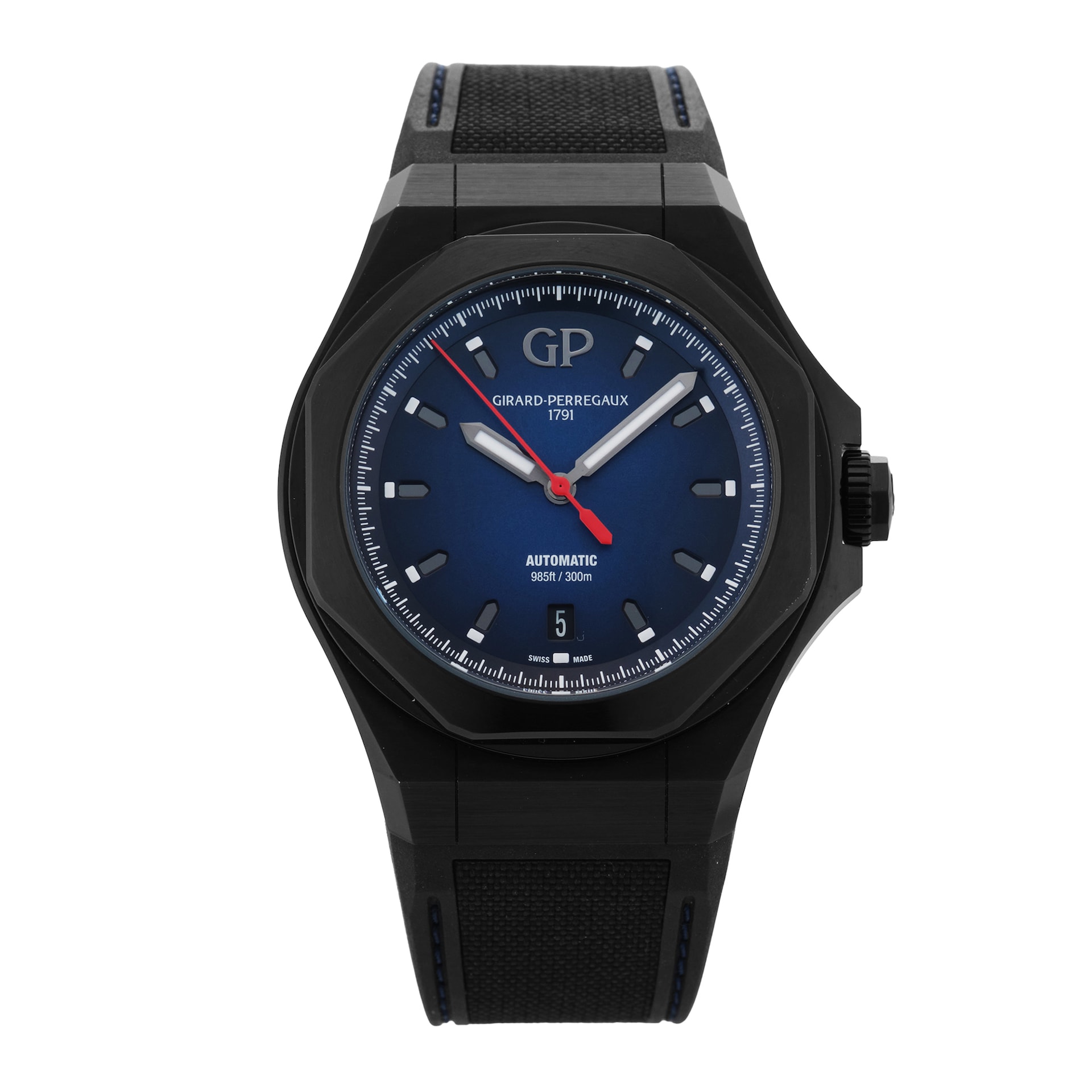 Pre-Owned Girard Perregaux Laureato Absolute 44mm Titanium PVD