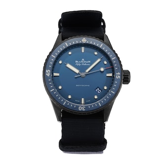 Pre-Owned Blancpain Bathyscaphe 43.6mm Ceramic
