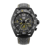 Pre-Owned TAG Heuer Formula 1 Chronograph x Senna 43mm Stainless Steel Coated