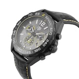 Pre-Owned TAG Heuer Formula 1 Chronograph x Senna 43mm Stainless Steel Coated