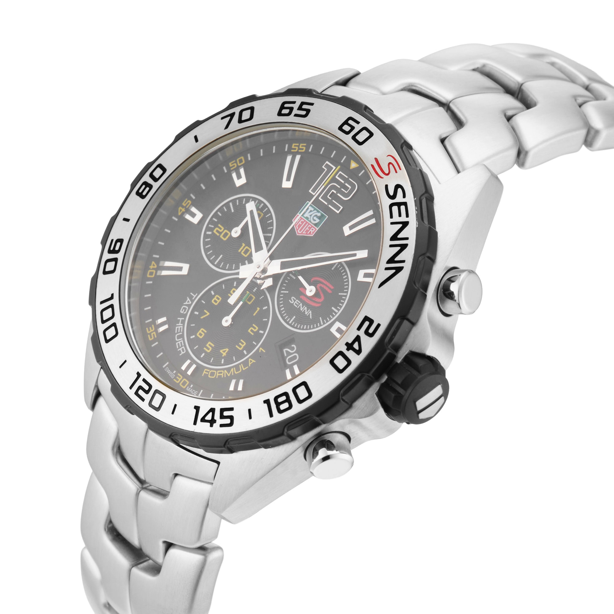 Pre-Owned TAG Heuer Formula 1 43mm Stainless Steel Senna Limited Edition