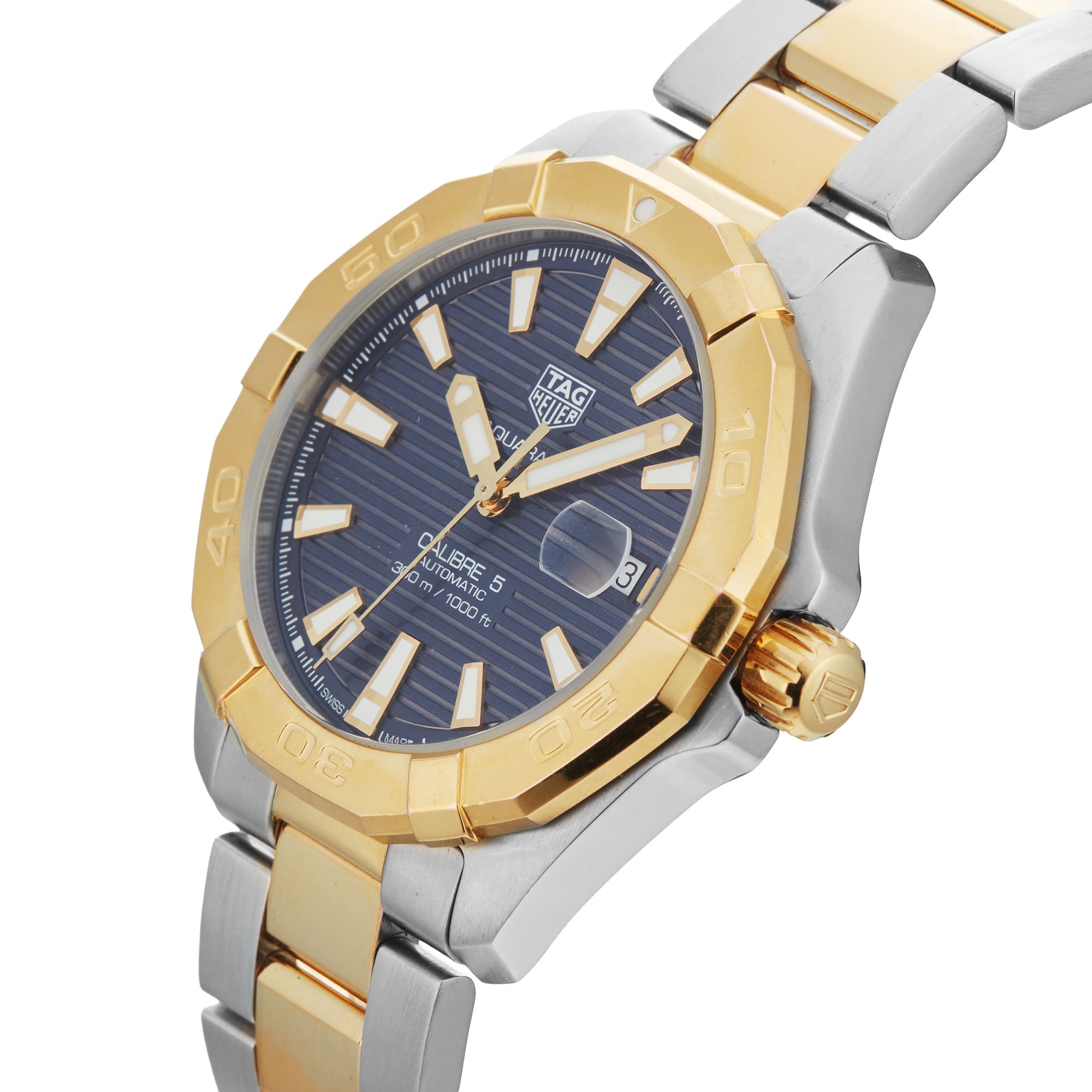 Pre-Owned TAG Heuer Aquaracer Date 41mm Stainless Steel Pre-Owned TAG Heuer Aquaracer Date 41mm Stainless Steel