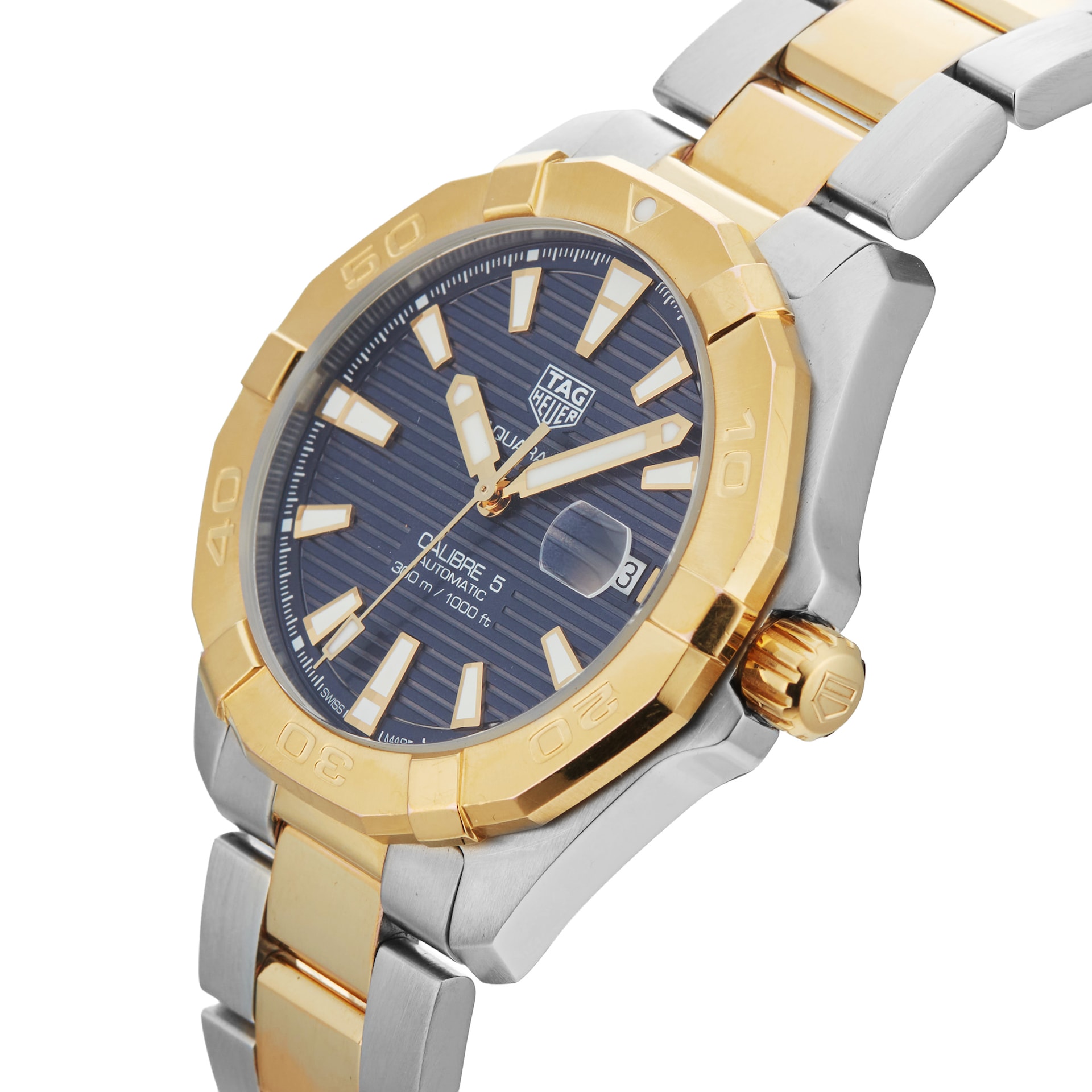 Pre-Owned TAG Heuer Aquaracer Date 41mm Stainless Steel Pre-Owned TAG Heuer Aquaracer Date 41mm Stainless Steel
