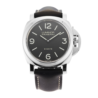 Pre-Owned Panerai Luminor Base 8 Days 44mm Stainless Steel