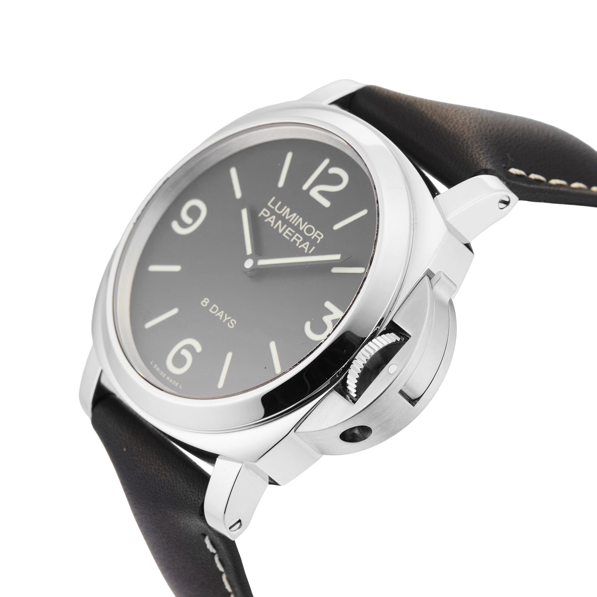 Pre-Owned Panerai Luminor Base 8 Days 44mm Stainless Steel