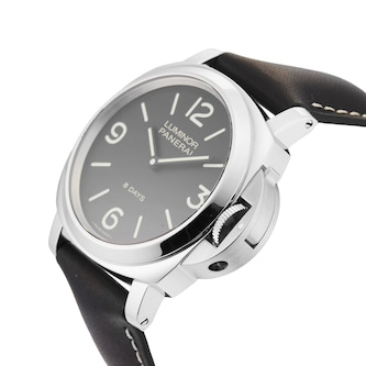 Pre-Owned Panerai Luminor Base 8 Days 44mm Stainless Steel