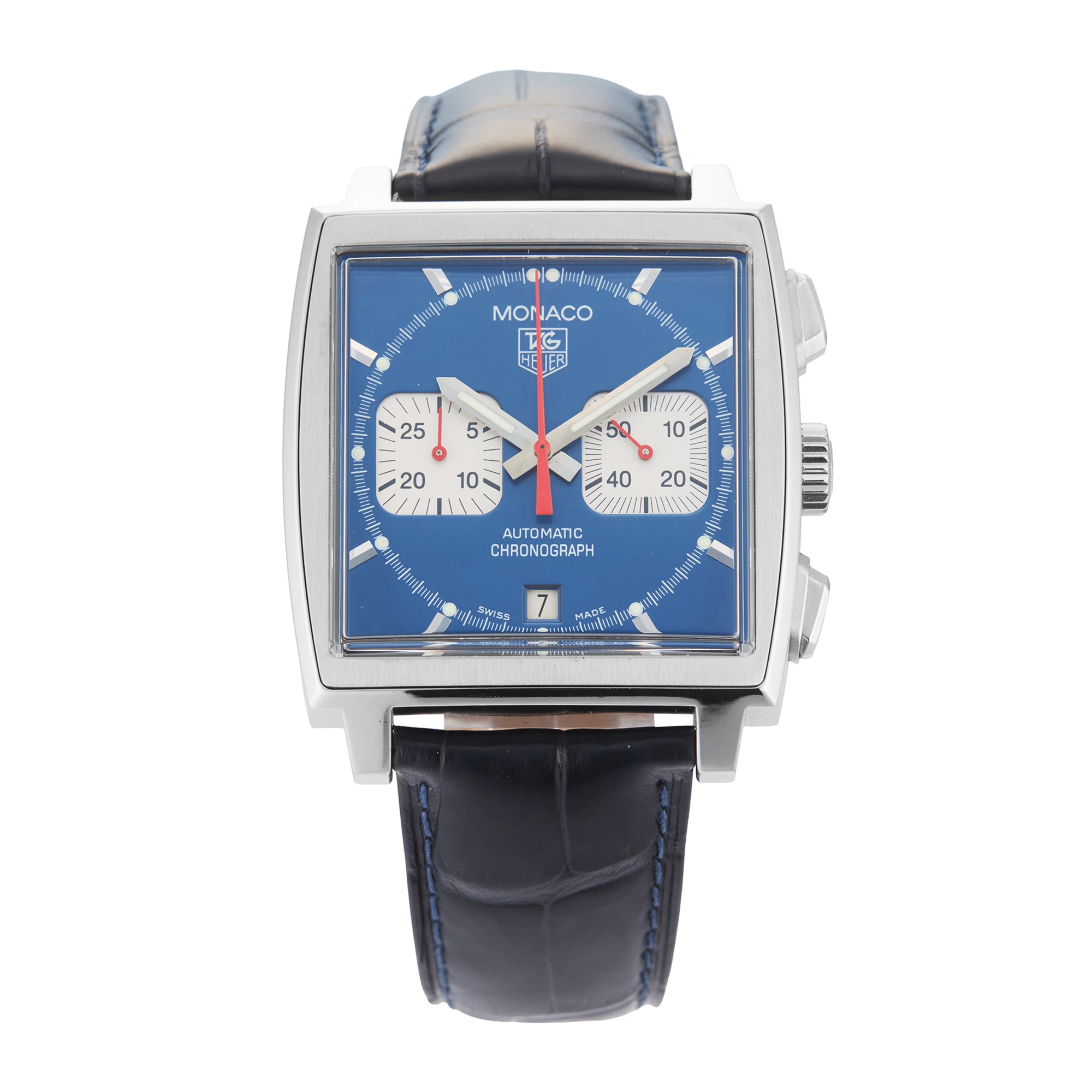 Pre-Owned TAG Heuer Monaco 37mm Stainless Steel Pre-Owned TAG Heuer Monaco 37mm Stainless Steel