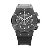 Pre-Owned Hublot Classic Fusion Aerofusion Black Magic Chronograph 45mm Ceramic