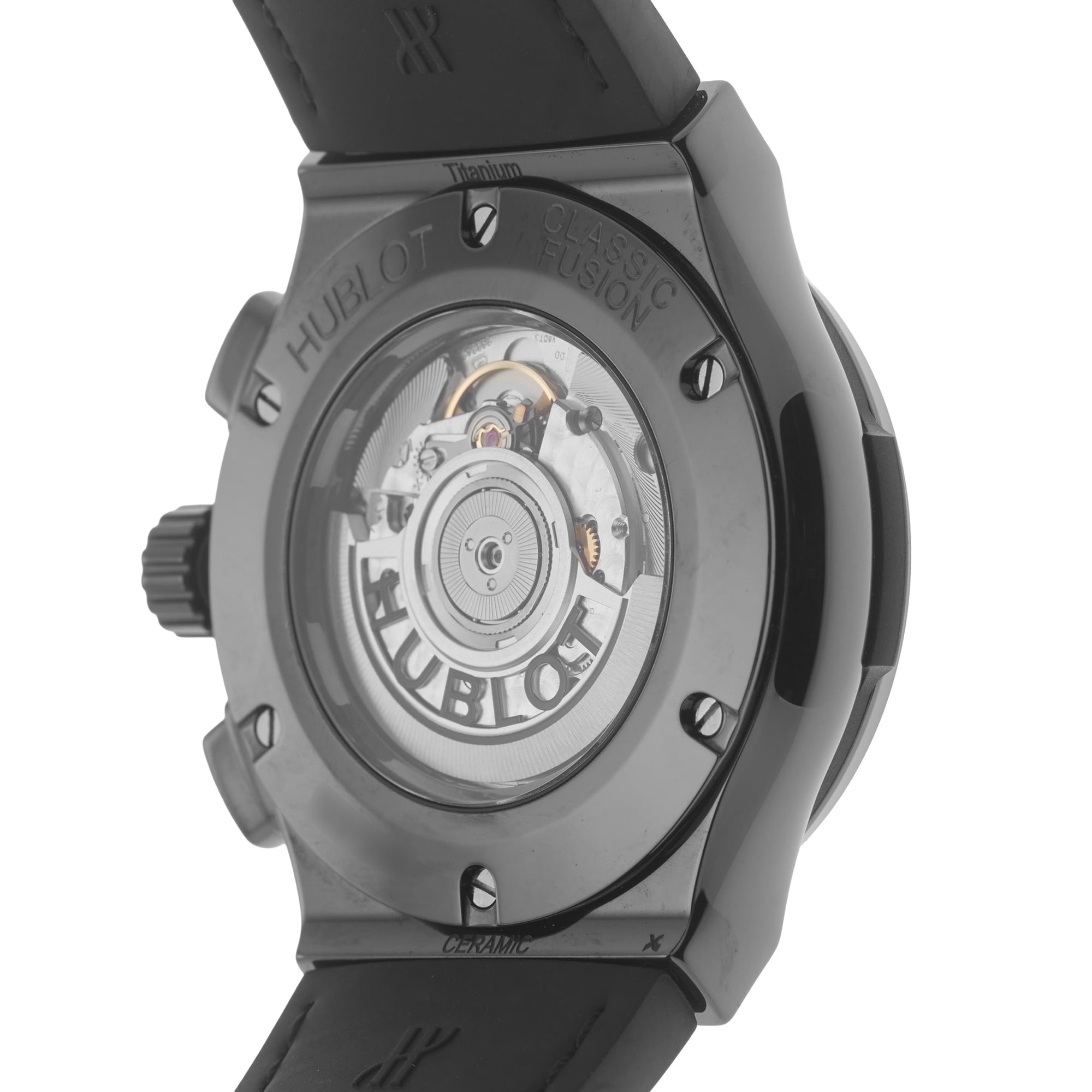 Pre-Owned Hublot Classic Fusion Aerofusion Black Magic Chronograph 45mm Ceramic Pre-Owned Hublot Classic Fusion Aerofusion Black Magic Chronograph 45mm Ceramic
