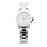 Pre-Owned Longines Conquest 29.5mm Stainless Steel and Ceramic L32574876