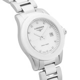 Pre-Owned Longines Conquest 29.5mm Stainless Steel and Ceramic L32574876