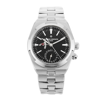 Pre-Owned Vacheron Constantin Overseas Dual Time 41mm Stainless Steel