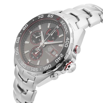 Pre-Owned TAG Heuer Formula 1 Chronograph X Senna 44mm Stainless Steel Pre-Owned TAG Heuer Formula 1 Chronograph X Senna 44mm Stainless Steel