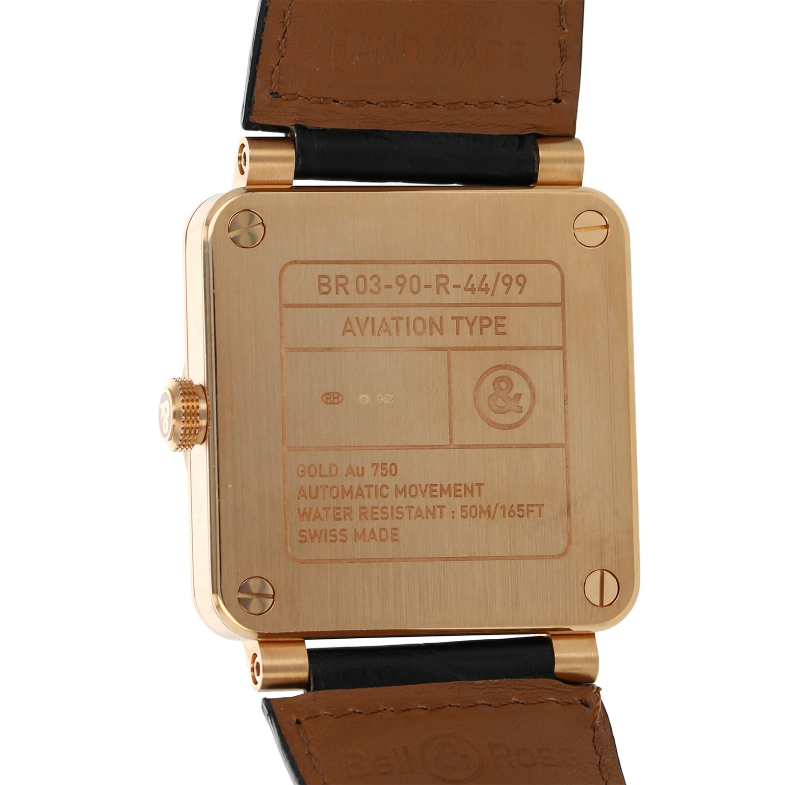 Pre-Owned Bell & Ross Pre-Owned Bell & Ross 03-90-R Limited Edition Mens Watch BR 03-90-R