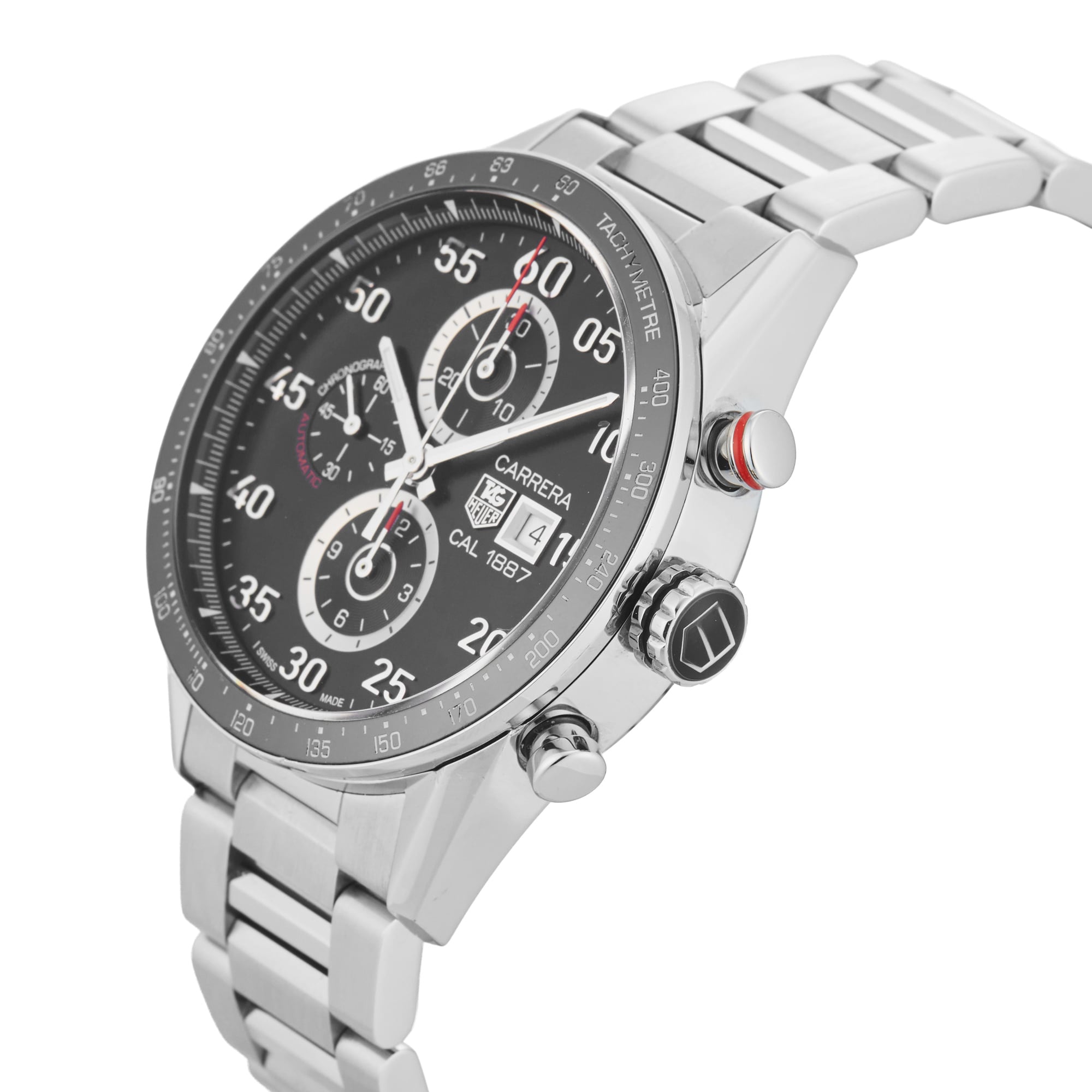 Pre-Owned TAG Heuer Carrera 43mm Stainless Steel CAR2A10.BA0799 Pre-Owned TAG Heuer Carrera 43mm Stainless Steel CAR2A10.BA0799