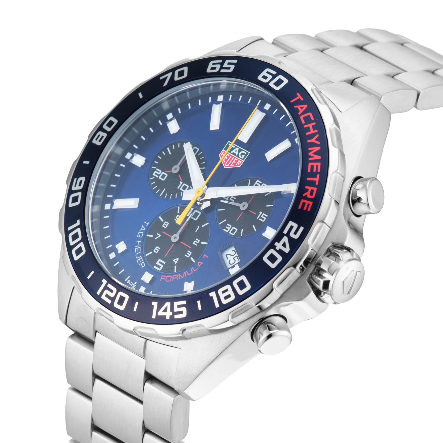 Pre-Owned TAG Heuer Formula 1 Chonograph X Red Bull Racing 43mm Stainless Steel Pre-Owned TAG Heuer Formula 1 Chonograph X Red Bull Racing 43mm Stainless Steel