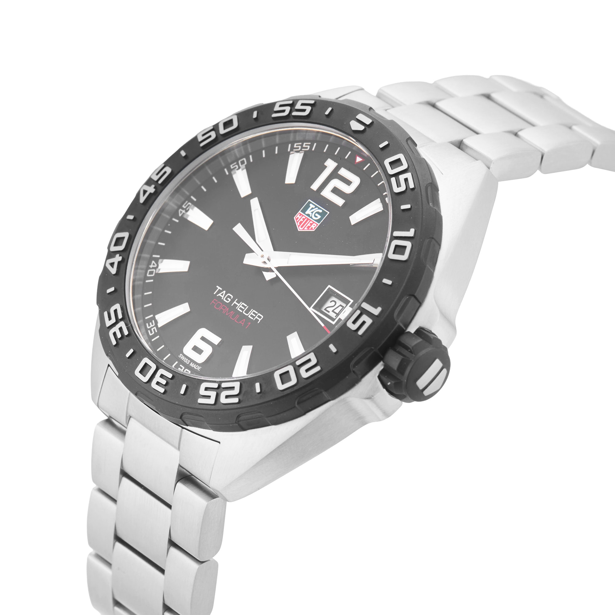 Pre-Owned TAG Heuer Formula 1 Date 41mm Stainless Steel Pre-Owned TAG Heuer Formula 1 Date 41mm Stainless Steel