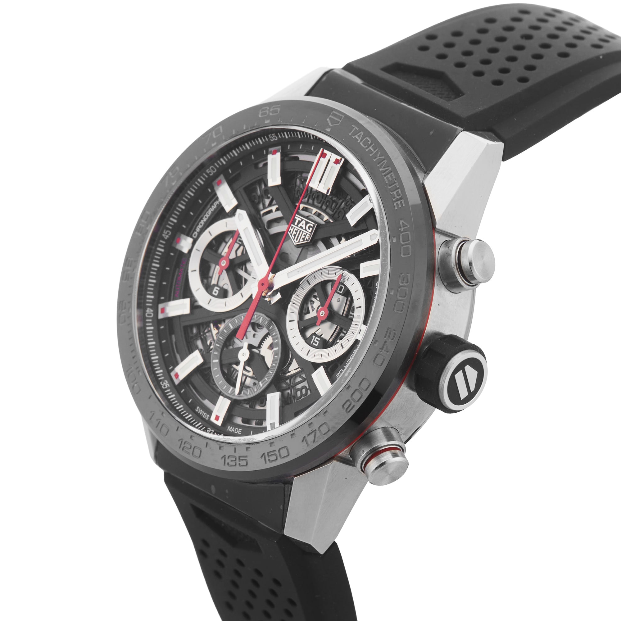 Pre-Owned TAG Heuer Pre-Owned TAG Heuer Carrera 43mm Stainless Steel  CBG2010.FT6143