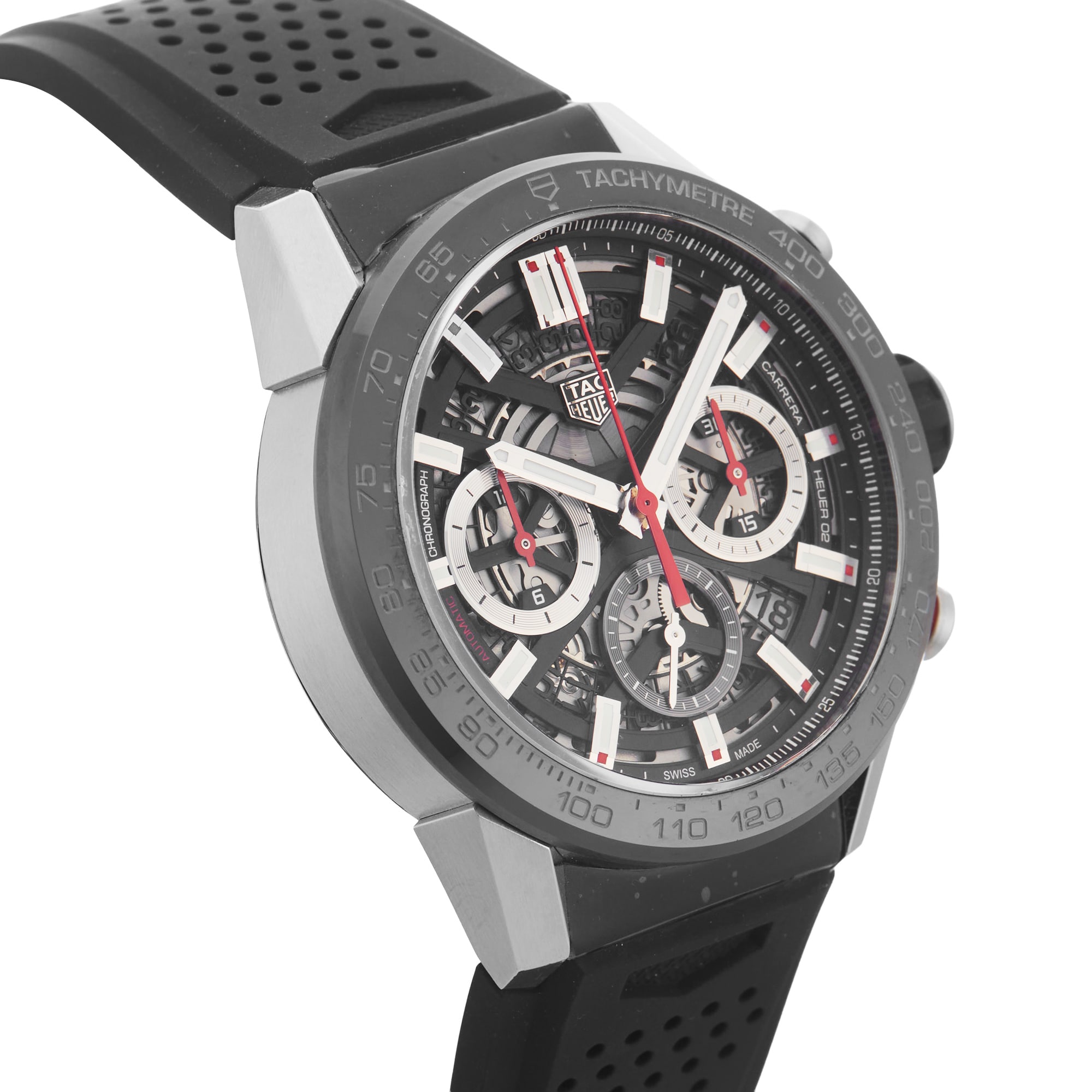Pre-Owned TAG Heuer Pre-Owned TAG Heuer Carrera 43mm Stainless Steel  CBG2010.FT6143