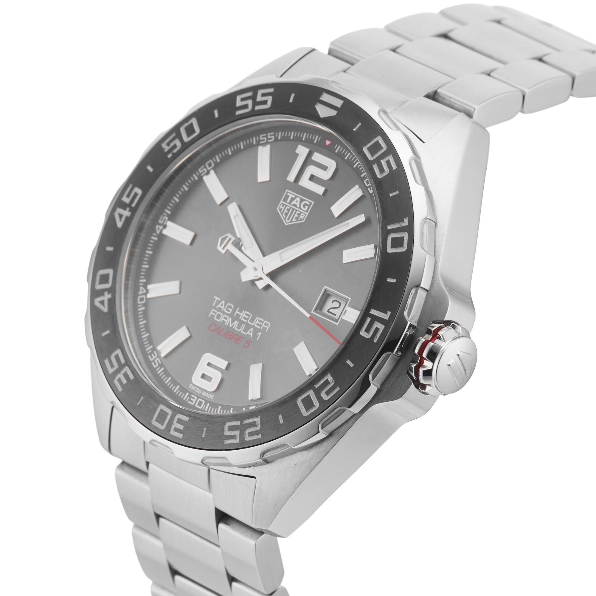 Pre-Owned TAG Heuer Formula 1 Date Automatic 43mm Stainless Steel Pre-Owned TAG Heuer Formula 1 Date Automatic 43mm Stainless Steel
