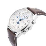 Pre-Owned Longines Master Collection Chrono Moonphase 40mm Stainless steel