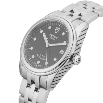 Pre-Owned Tudor Glamour Date 36mm Stainless Steel Pre-Owned Tudor Glamour Date 36mm Stainless Steel