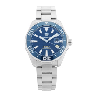 Pre-Owned TAG Heuer Aquaracer 300m 43mm Stainless Steel Pre-Owned TAG Heuer Aquaracer 300m 43mm Stainless Steel