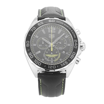 Pre-Owned TAG Heuer Formula 1 Aston Martin Racing Special Edition 43mm Stainless Steel Pre-Owned TAG Heuer Formula 1 Aston Martin Racing Special Edition 43mm Stainless Steel