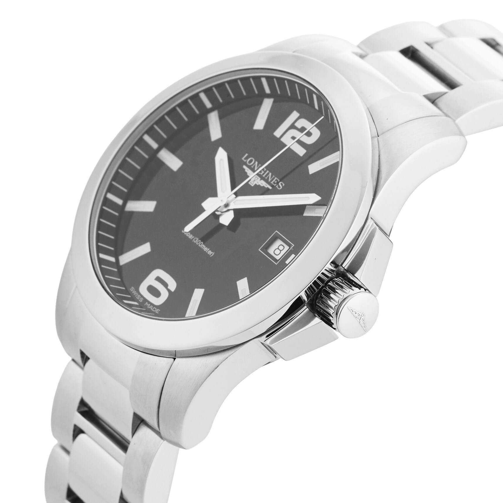 Pre-Owned Longines Conquest 41mm Stainless Steel