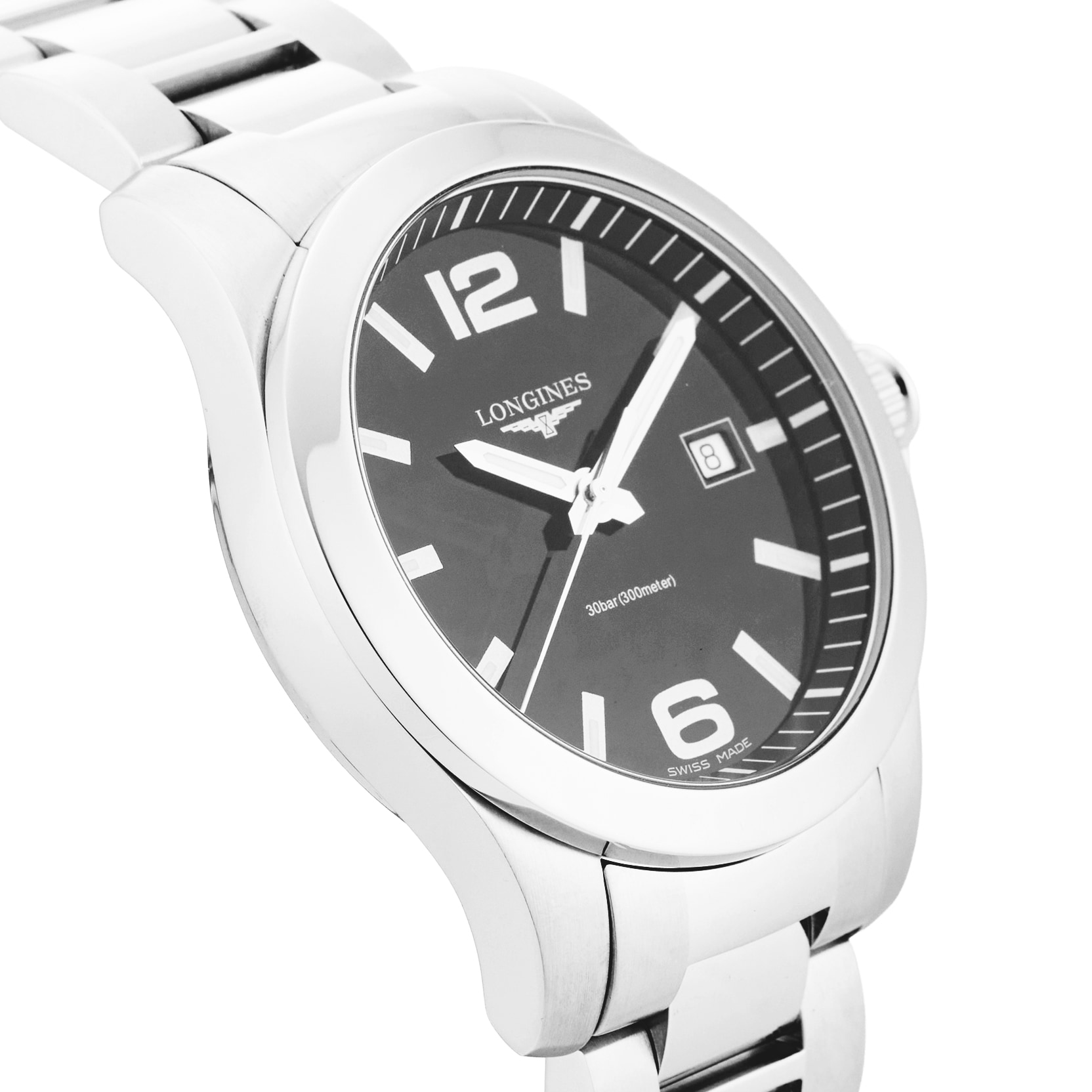 Pre-Owned Longines Conquest 41mm Stainless Steel