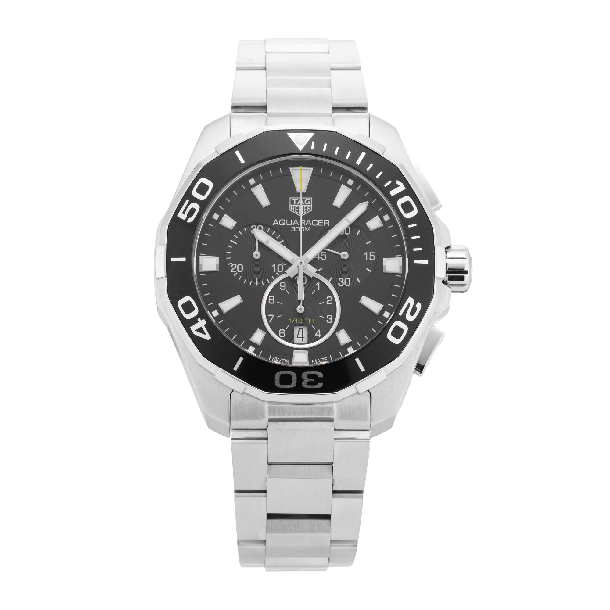 Pre-Owned TAG Heuer Aquaracer 43mm Stainless Steel Pre-Owned TAG Heuer Aquaracer 43mm Stainless Steel