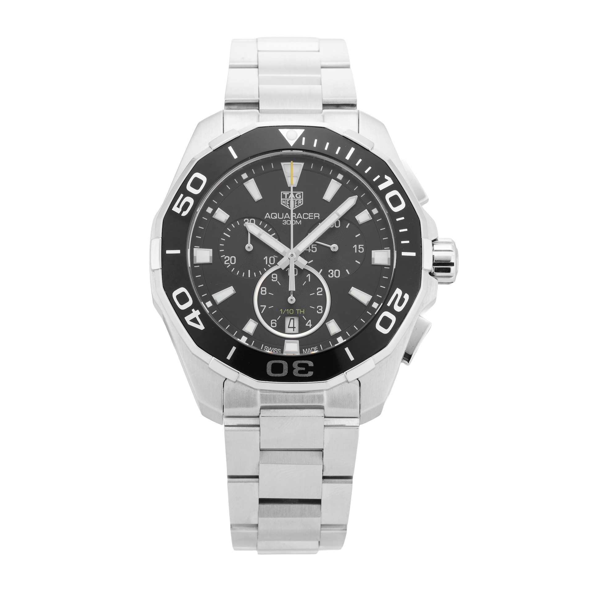 Pre-Owned TAG Heuer Aquaracer 43mm Stainless Steel Pre-Owned TAG Heuer Aquaracer 43mm Stainless Steel