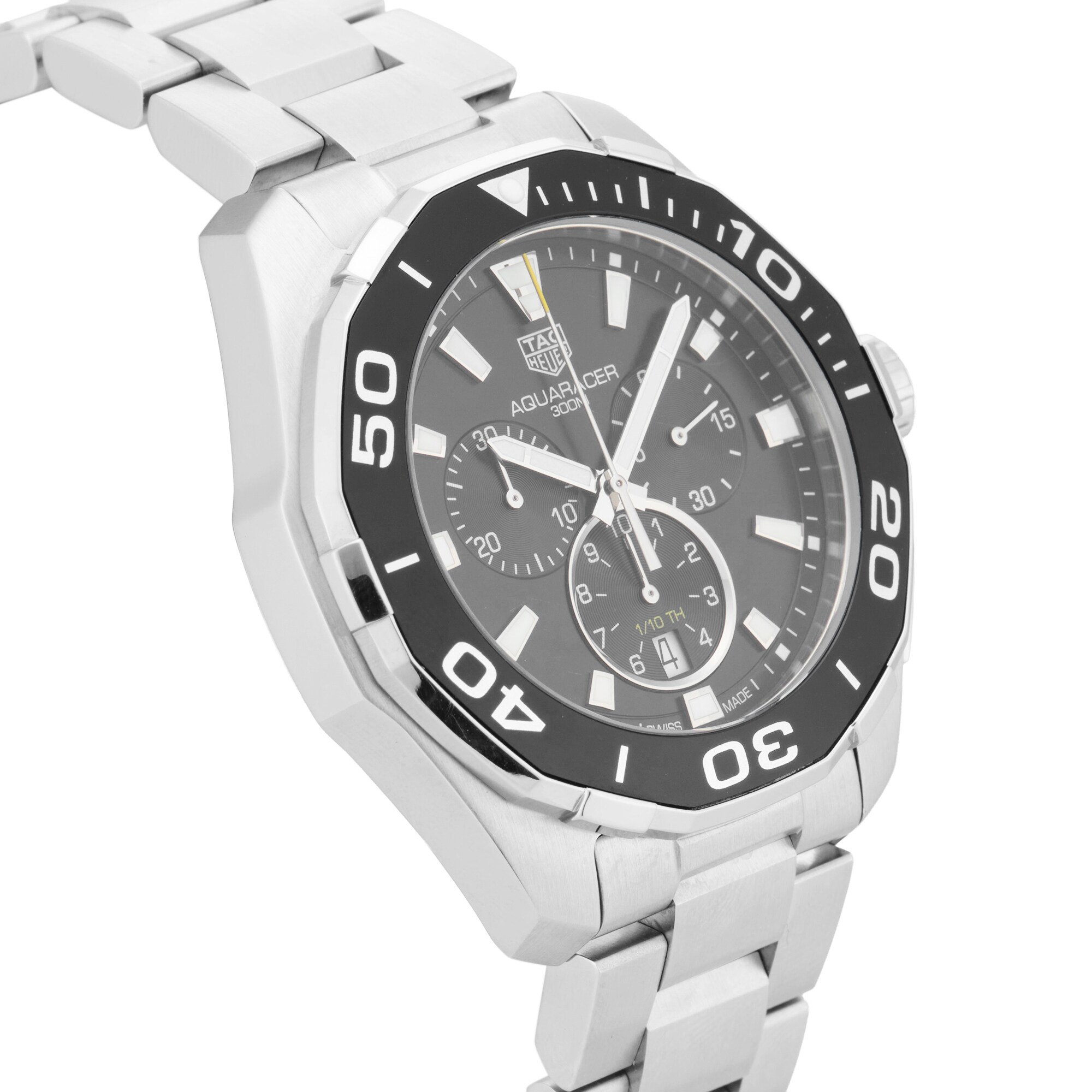 Pre-Owned TAG Heuer Aquaracer 43mm Stainless Steel Pre-Owned TAG Heuer Aquaracer 43mm Stainless Steel