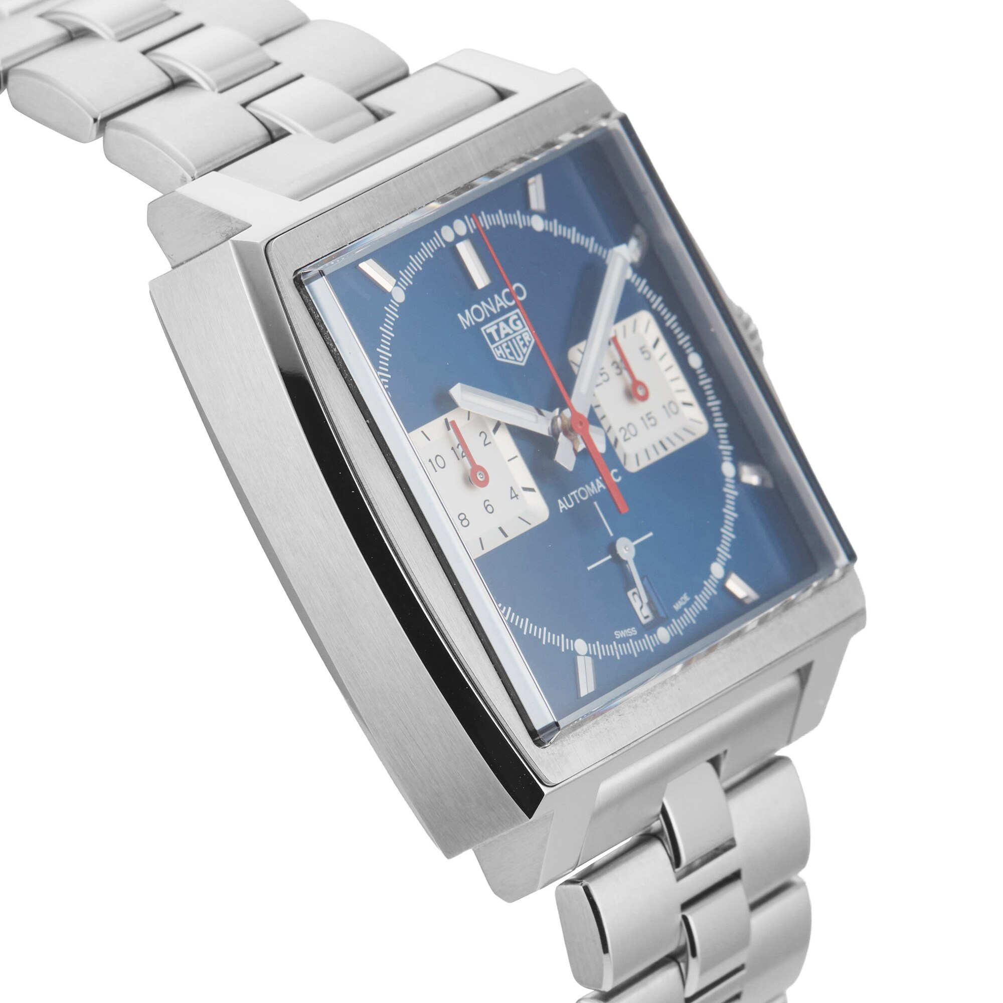 Pre-Owned TAG Heuer Monaco Chronograph 39mm Stainless Steel