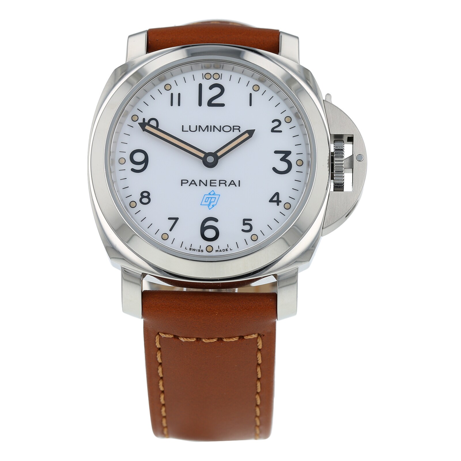 Pre-Owned Panerai Luminor Base Logo Mens Watch PAM00775