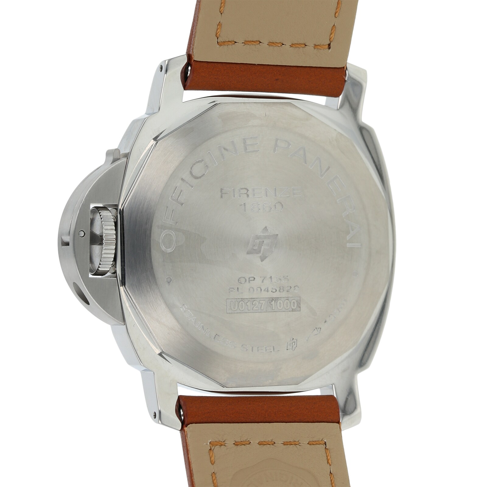 Pre-Owned Panerai Luminor Base Logo Mens Watch PAM00775