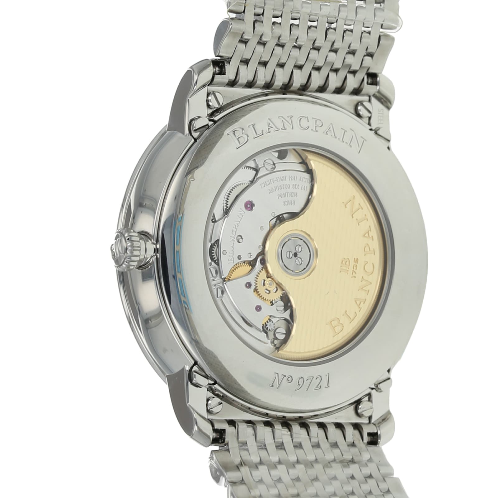 Pre-Owned Blancpain Pre-Owned Blancpain Villeret Mens Watch 6654-LLL3-55B