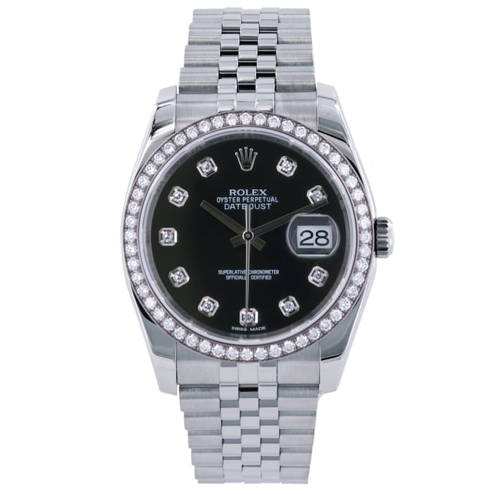 Rolex Pre-Owned Rolex Datejust Watch 116244